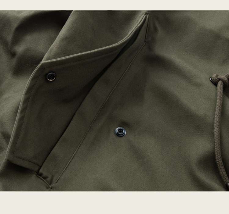 モッズタイプ 裏ボア付きミリタリーコート ミリタリージャケット