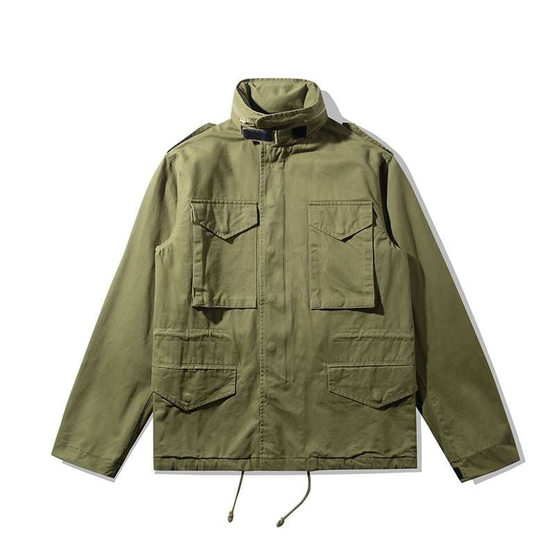 ミリタリー オーバーサイズ フィールドジャケット m-65タイプ