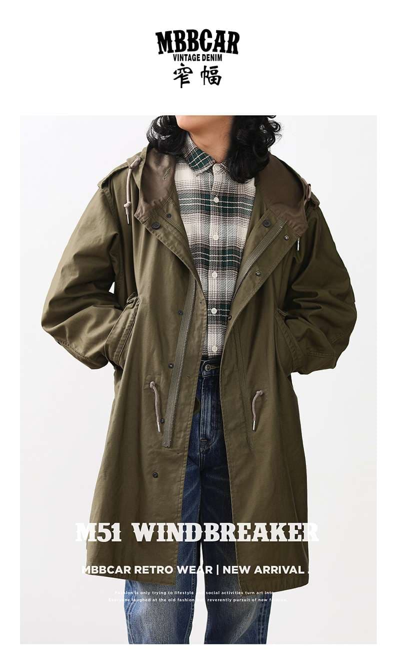 ミリタリーモッズコート ロング丈ジャケット ミリタリージャケット