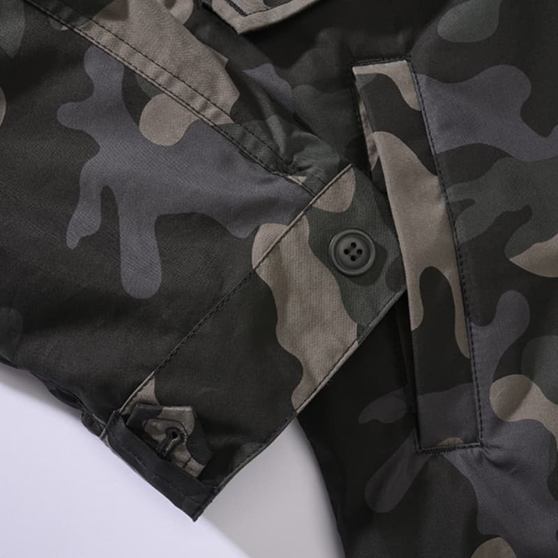 ヴィンテージ迷彩ミリタリーモッズコート　ミリタリージャケット 