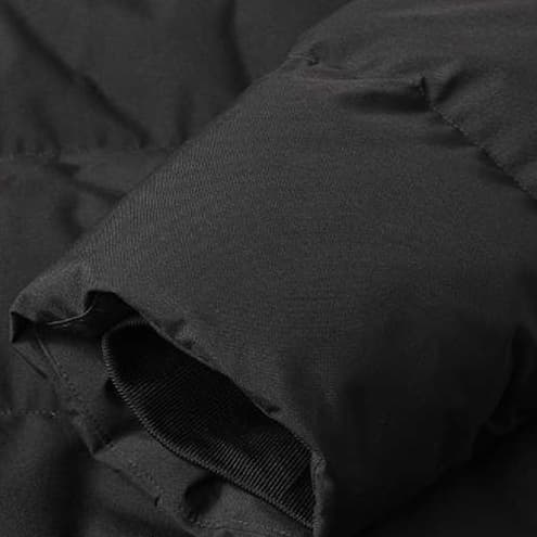 長め丈 中綿入り フード付きコート ミリタリージャケット