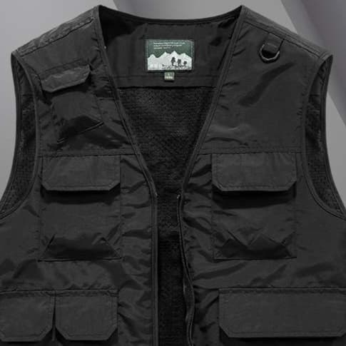 アウトドア多機能ベストジャケット ミリタリージャケット