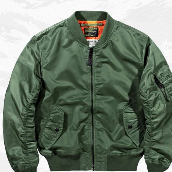ヴィンテージ風 軽量フライトジャケット ミリタリージャケット
