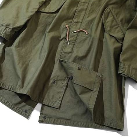 ミリタリーモッズコート ロング丈ジャケット ミリタリージャケット