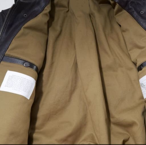 ミリタリージャケット フライトレザージャケット 牛革仕様