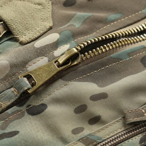 迷彩柄中綿入り防寒ミリタリーブルゾン ミリタリージャケット