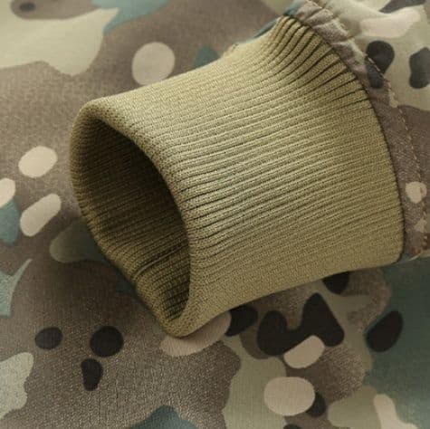 迷彩柄中綿入り防寒ミリタリーブルゾン ミリタリージャケット