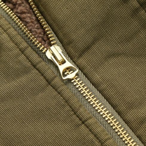 裏ボア付き実用ワークジャケット ミリタリージャケット