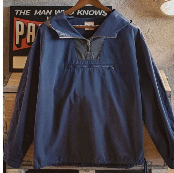 都会派アノラックプルオーバー ミリタリージャケット 