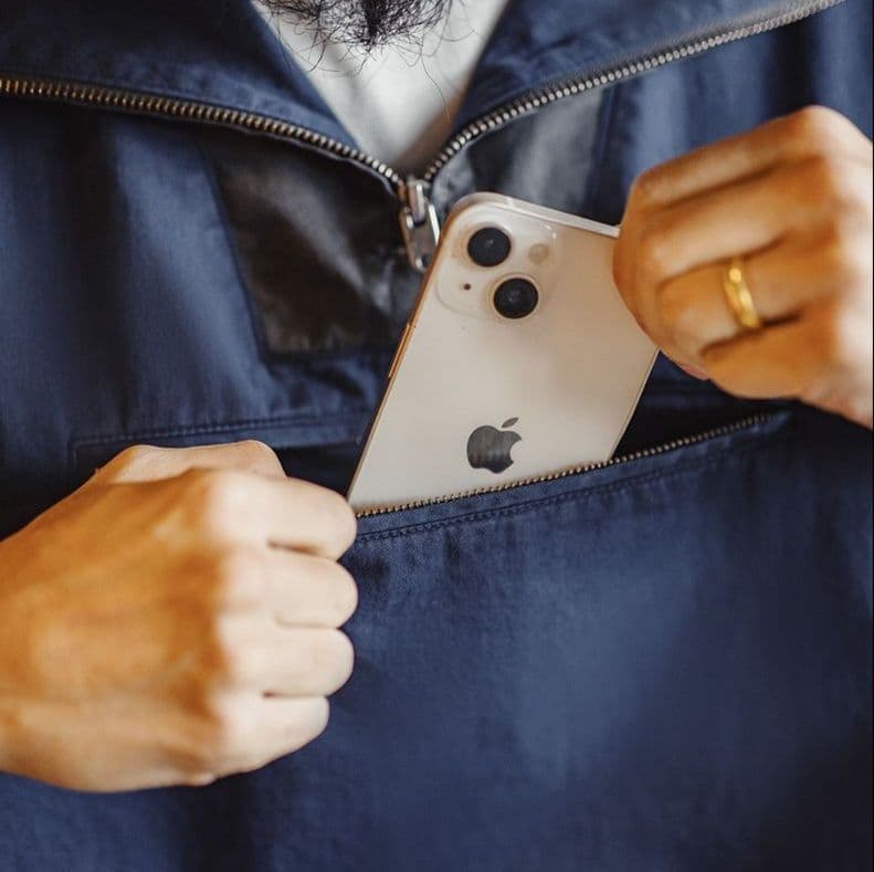 都会派アノラックプルオーバー ミリタリージャケット 