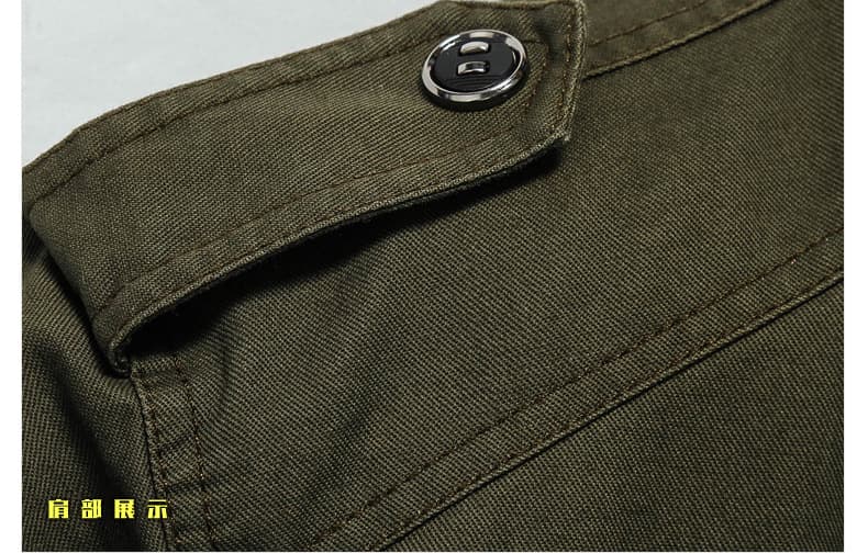 高機能デザイン軍服風ジャケット ミリタリージャケット