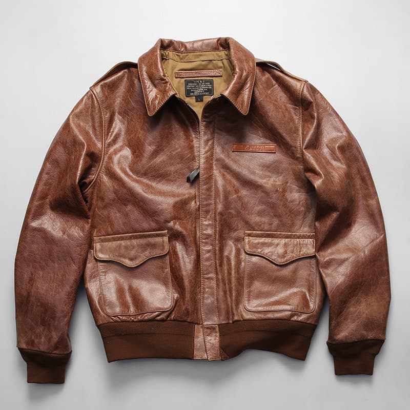 ミリタリージャケット クラシカルフライトレザージャケット