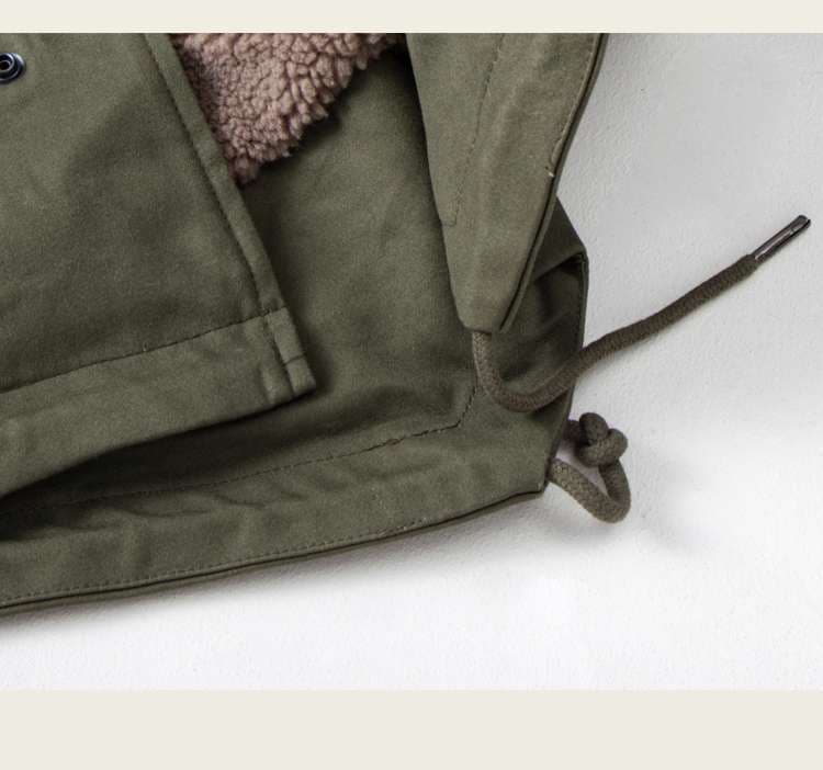 モッズタイプ 裏ボア付きミリタリーコート ミリタリージャケット