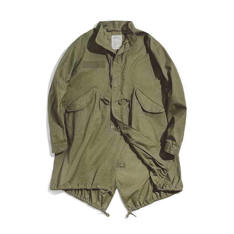 シンプル ミリタリーフィールドジャケット m-65タイプ