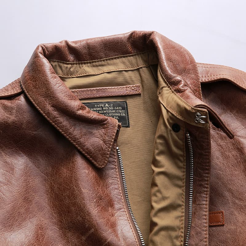 ミリタリージャケット クラシカルフライトレザージャケット