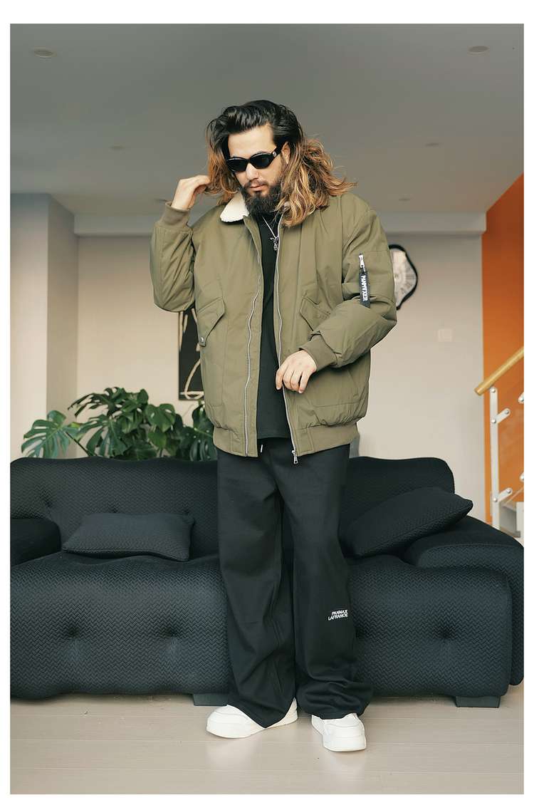 防寒性抜群 フライトジャケット ミリタリージャケット