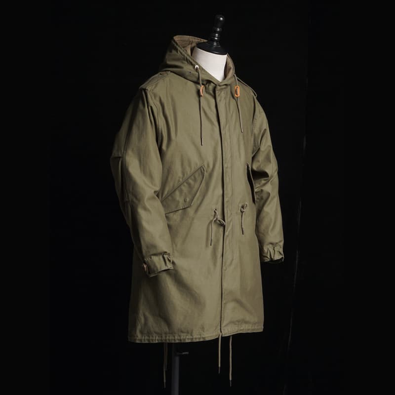 ミリタリージャケット ミリタリーフィールドロングコート m-51タイプ