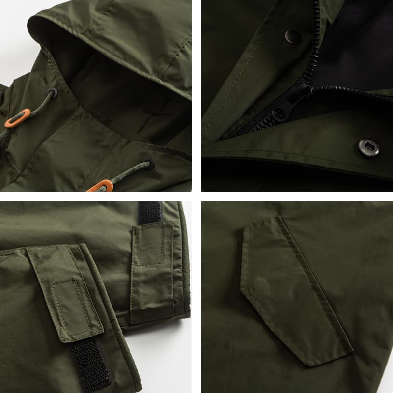 オーバーサイズ フィールドコート ミリタリージャケット