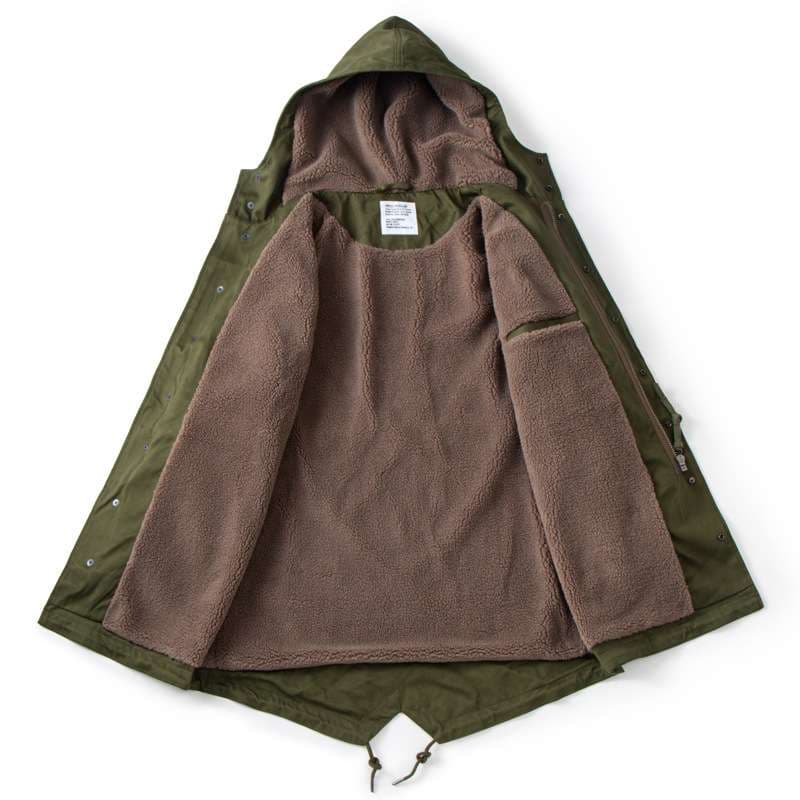 モッズタイプ 裏ボア付きミリタリーコート ミリタリージャケット