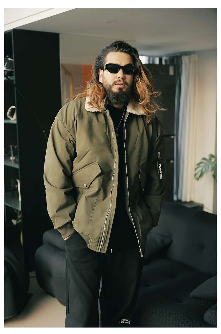 防寒性抜群 フライトジャケット ミリタリージャケット