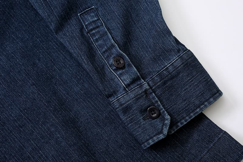 ワークスタイル デニムシャツジャケット ミリタリージャケット