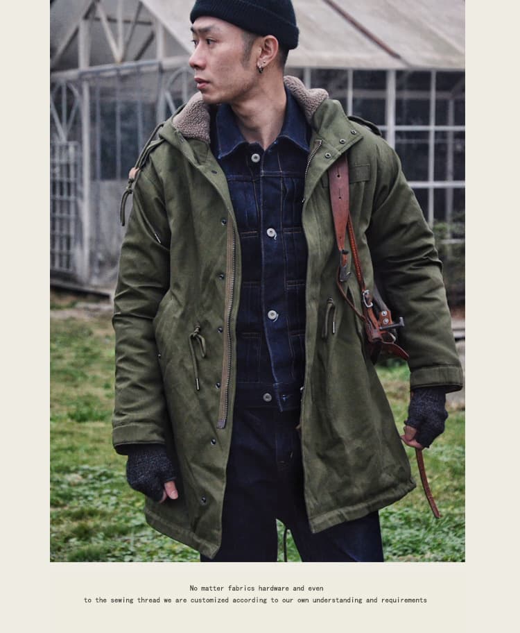 ミリタリーシェルパーカー モッズコート ミリタリージャケット