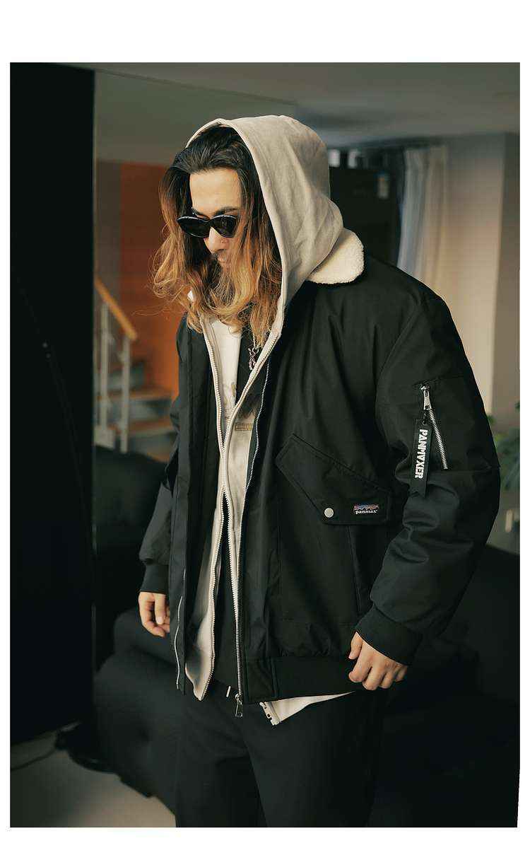 防寒性抜群 フライトジャケット ミリタリージャケット