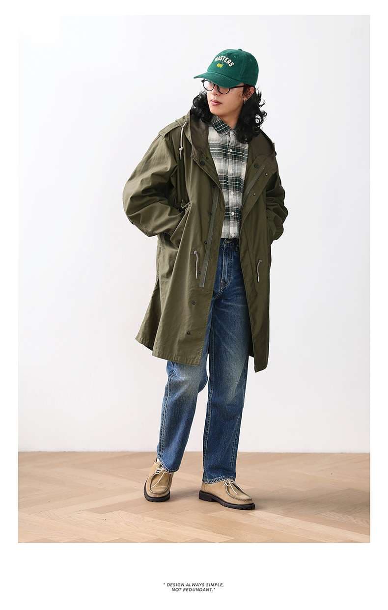 ミリタリーモッズコート ロング丈ジャケット ミリタリージャケット