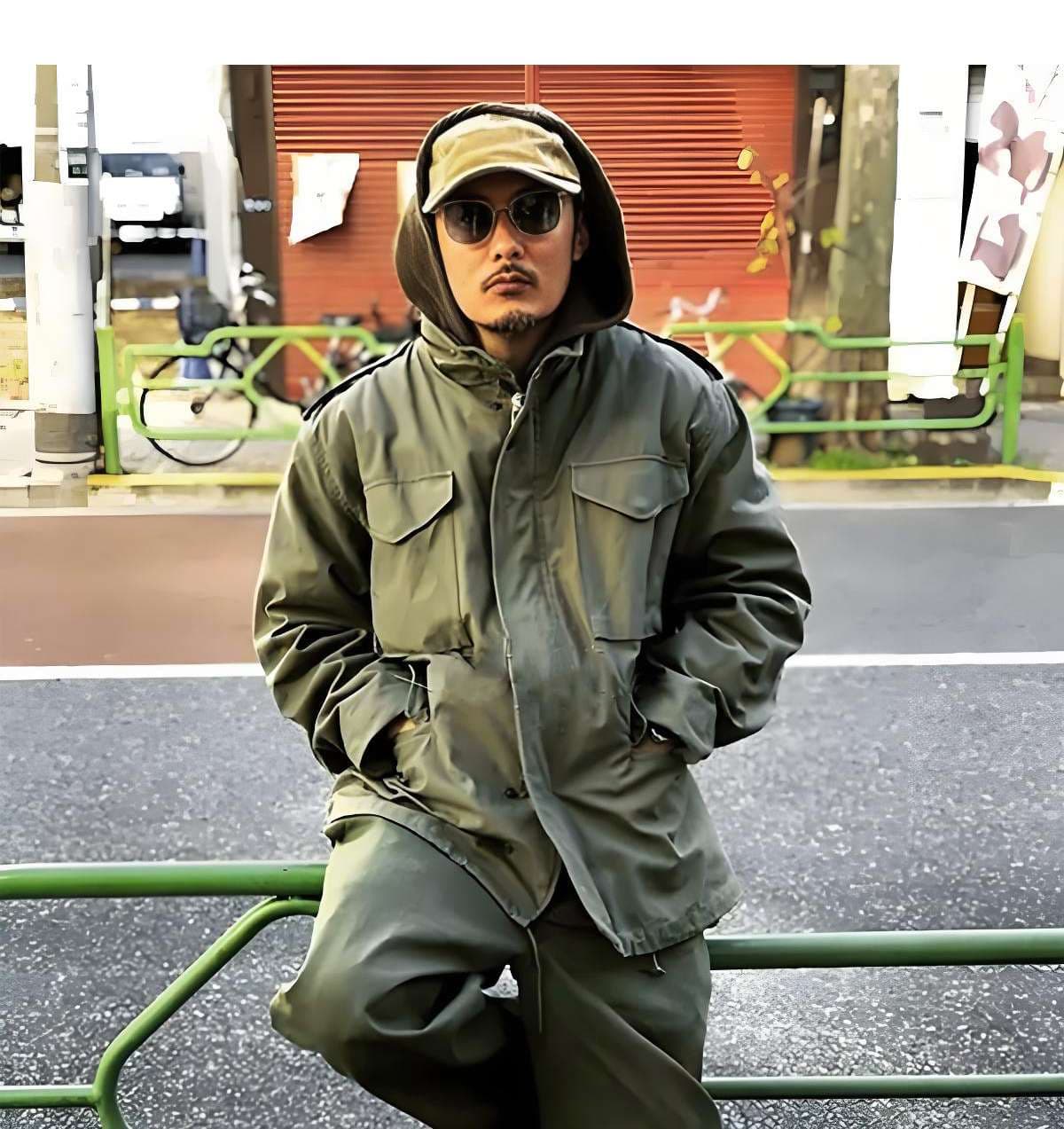 ミリタリー オーバーサイズ フィールドジャケット m-65タイプ
