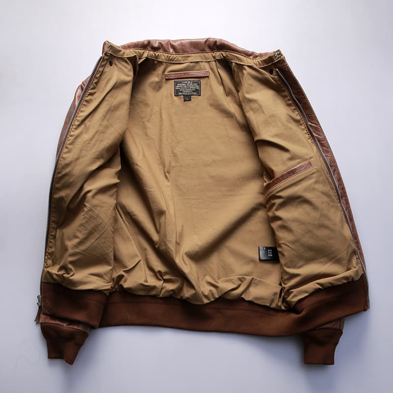 ミリタリージャケット クラシカルフライトレザージャケット