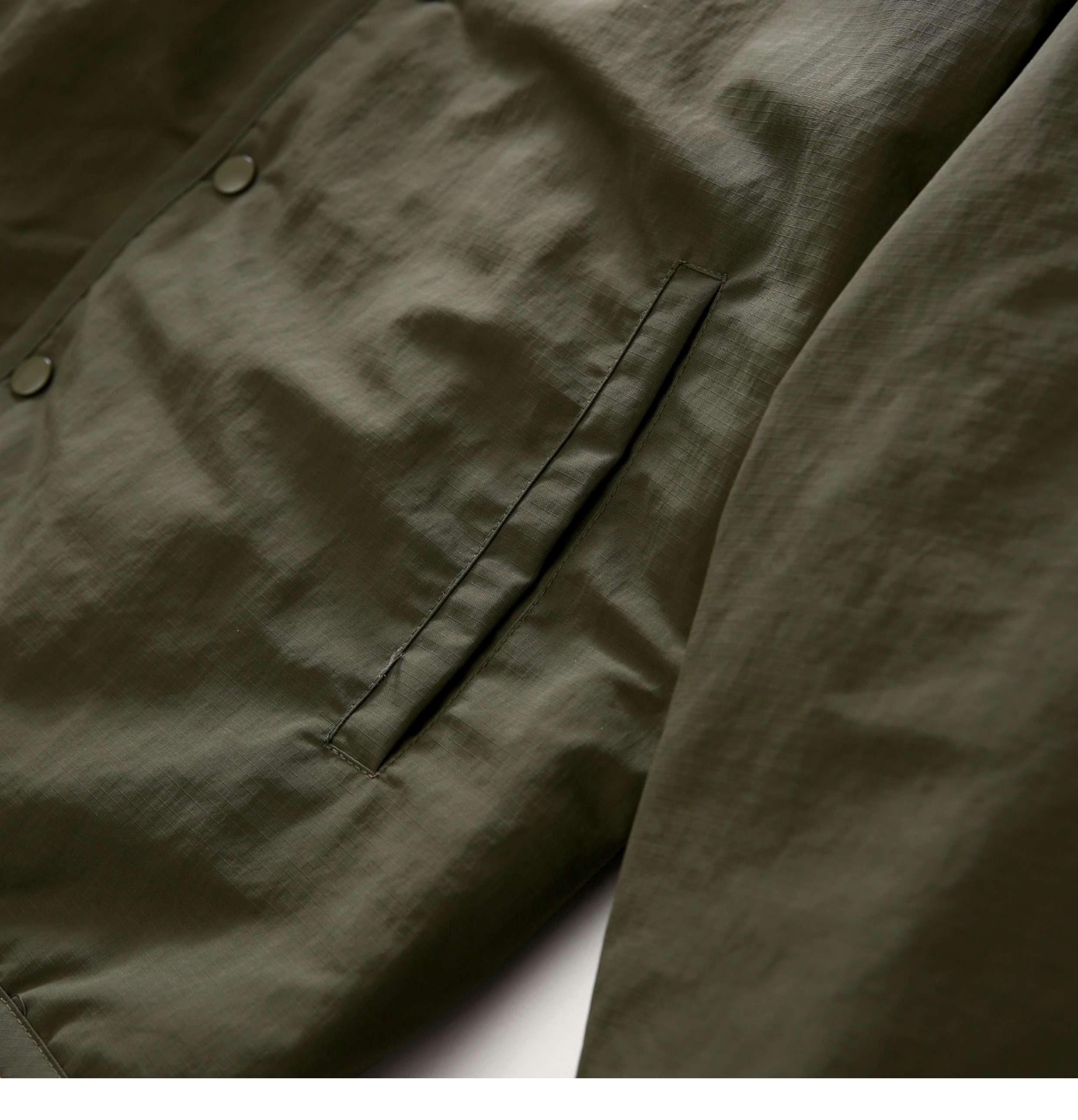 軍服調 中綿入りノーカラージャケット ミリタリージャケット