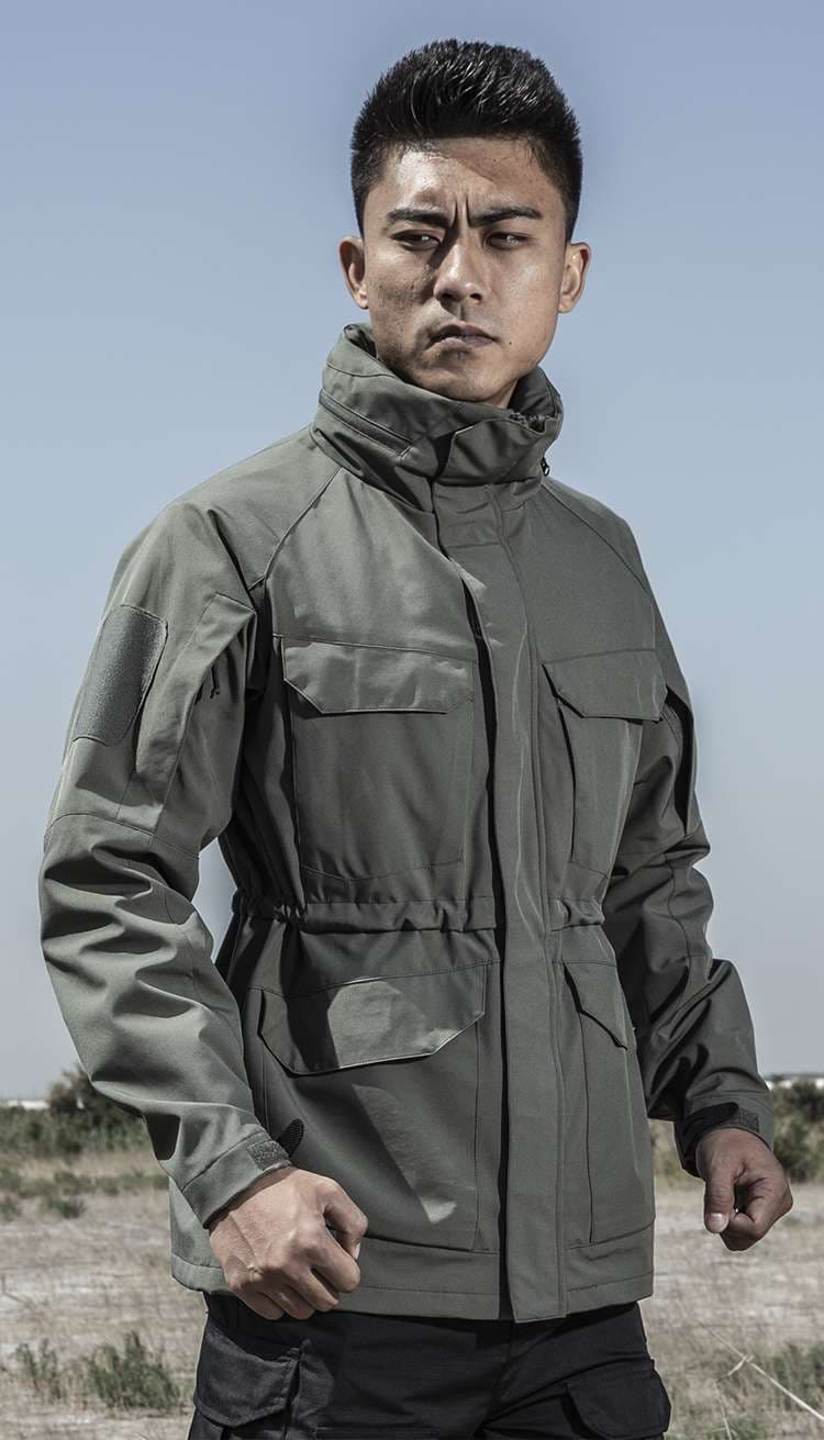 ミリタリー仕様 全天候型フィールドジャケット m-65タイプ