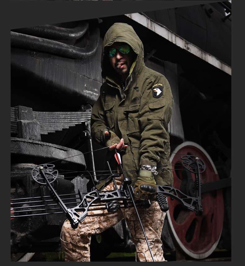 アメリカ軍モチーフ ミリタリーフィールドジャケット