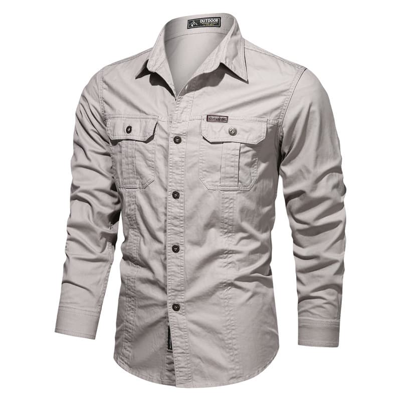 ミリタリージャケット アウトドア対応ミリタリーシャツジャケット