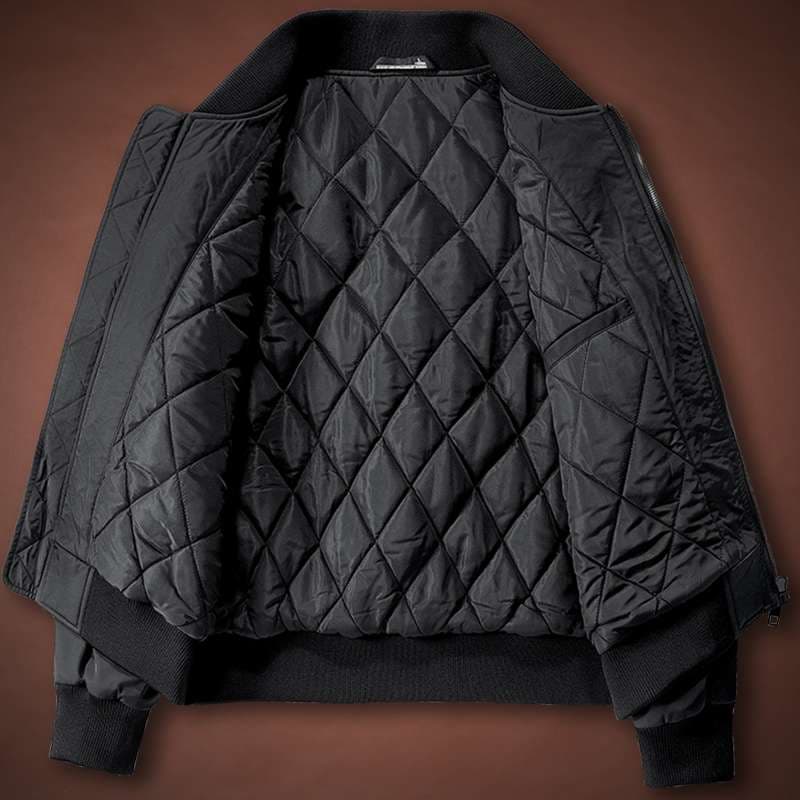 都会派 キルティング 中綿 ライダースジャケット ミリタリージャケット