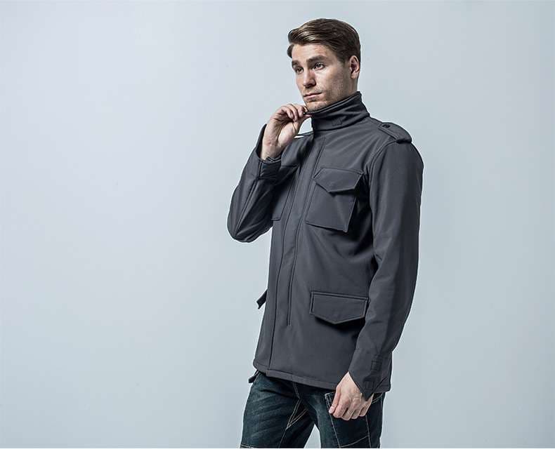 ミリタリー調 耐久性高級フィールドジャケット m-65タイプ