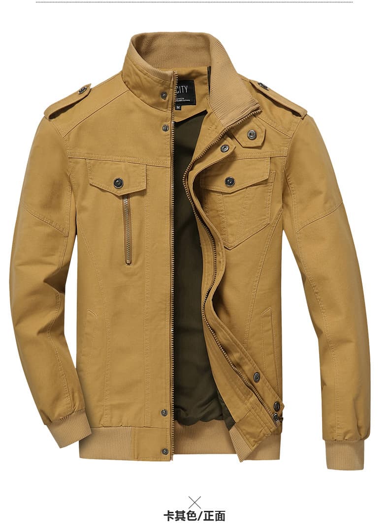 高機能デザイン軍服風ジャケット ミリタリージャケット