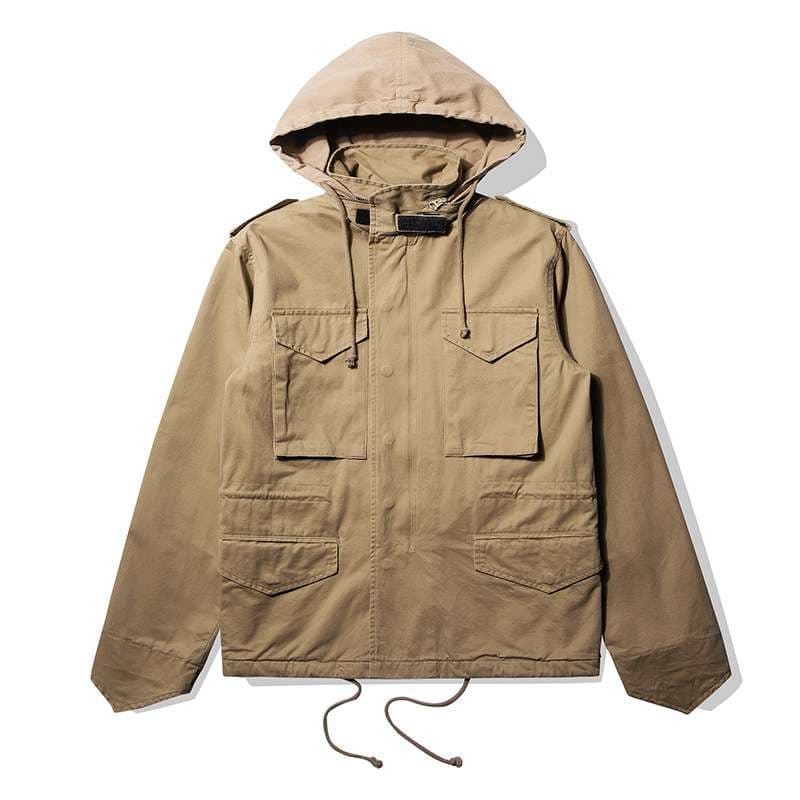 ミリタリージャケット フィールドジャケット ラフ m-65タイプ