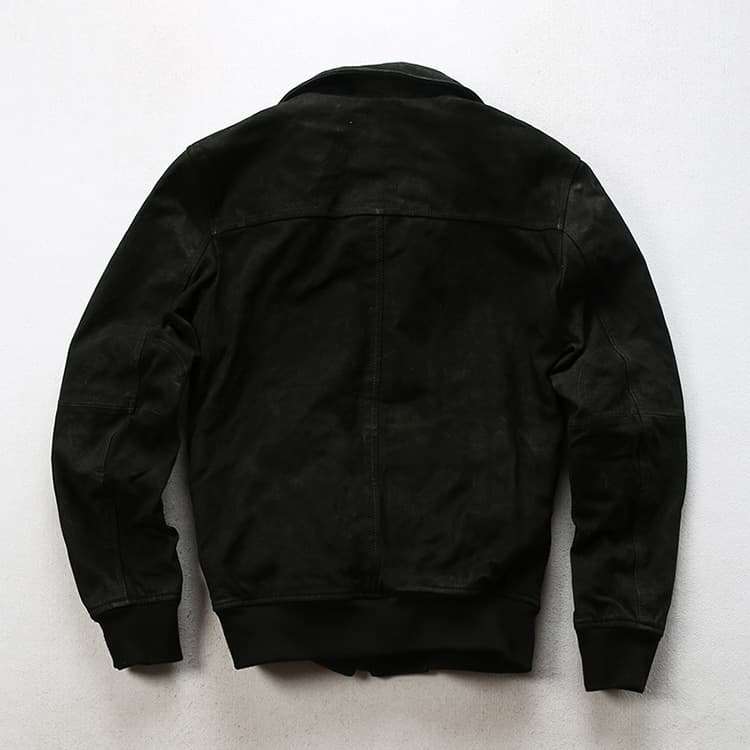 ミリタリージャケット 上質革素材 ミリタリー フライトジャケット