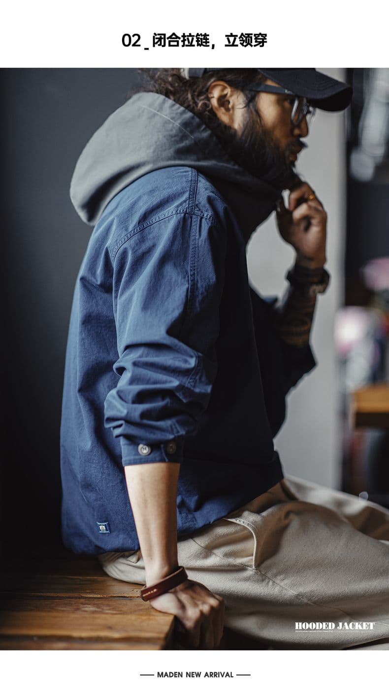 都会派アノラックプルオーバー ミリタリージャケット 