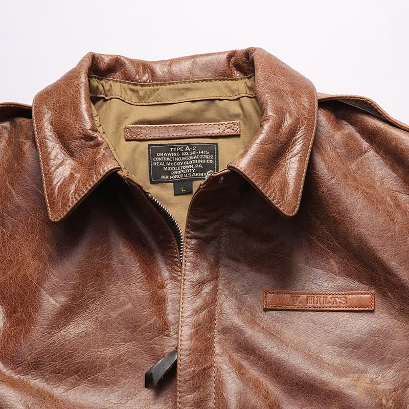 ミリタリージャケット クラシカルフライトレザージャケット