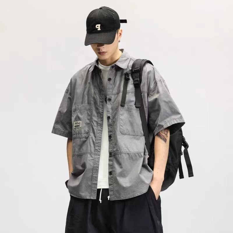 半袖ミリタリーワークシャツ ミリタリージャケット