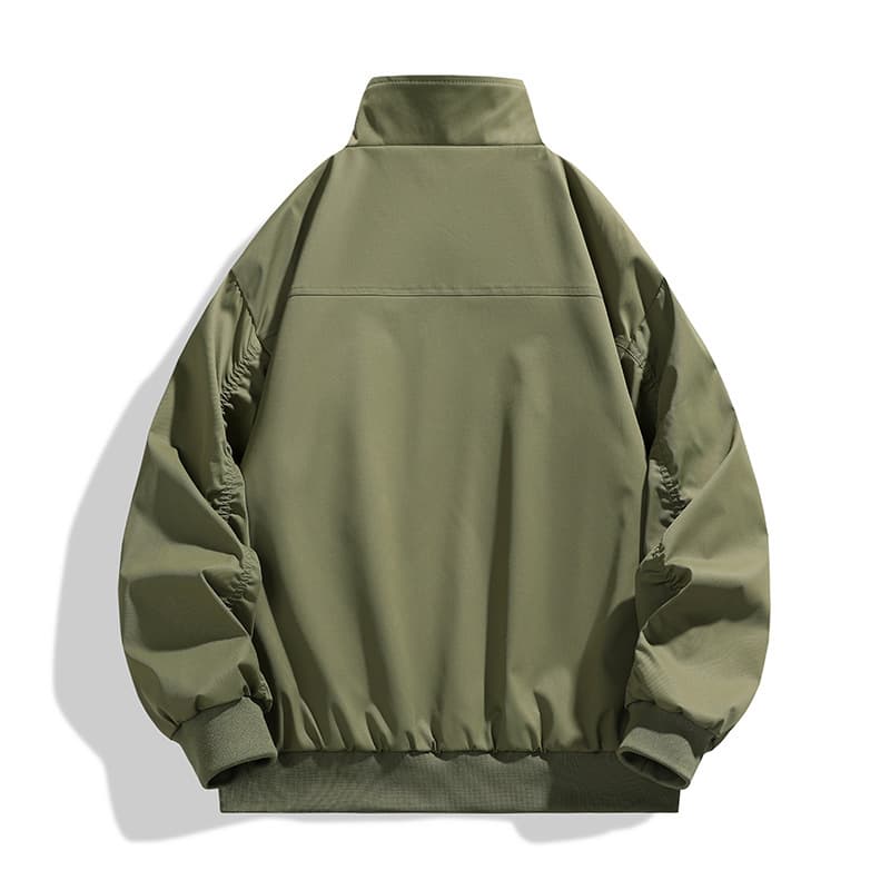 軽量スタンドジャケット ミリタリージャケット
