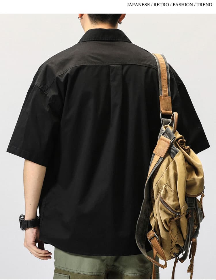 半袖ミリタリーワークシャツ ミリタリージャケット