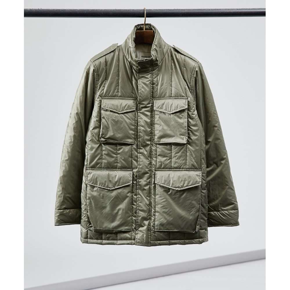 ミリタリー中綿入りフィールドジャケット ミリタリージャケット