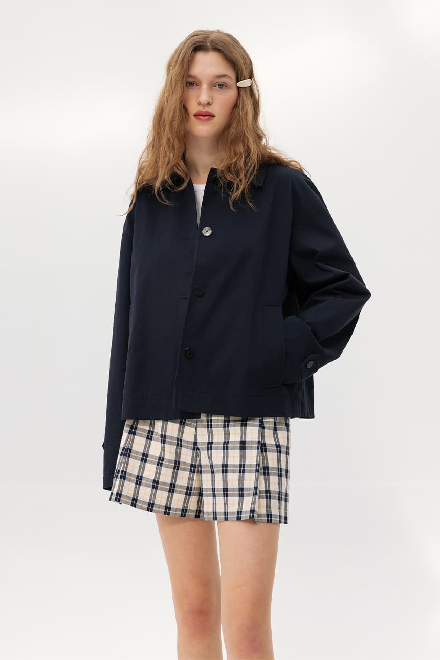 ミリタリージャケット クラシック シンプルミリタリーブルゾン