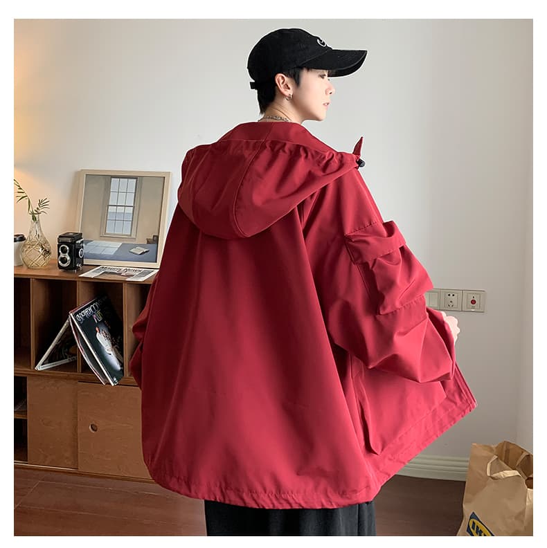 マルチポケット フード付きジャケット ミリタリージャケット