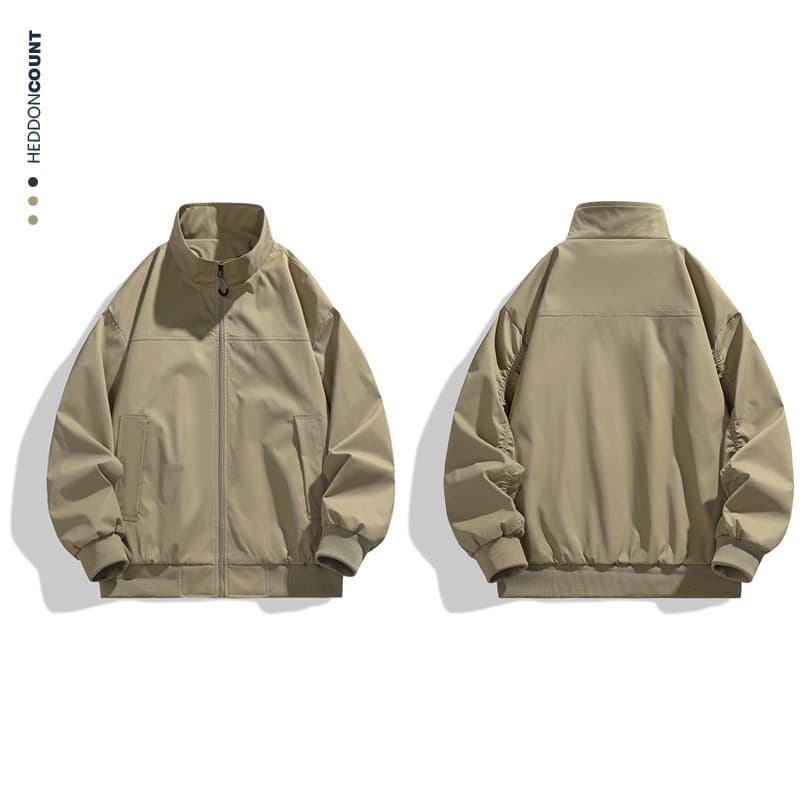 軽量スタンドジャケット ミリタリージャケット